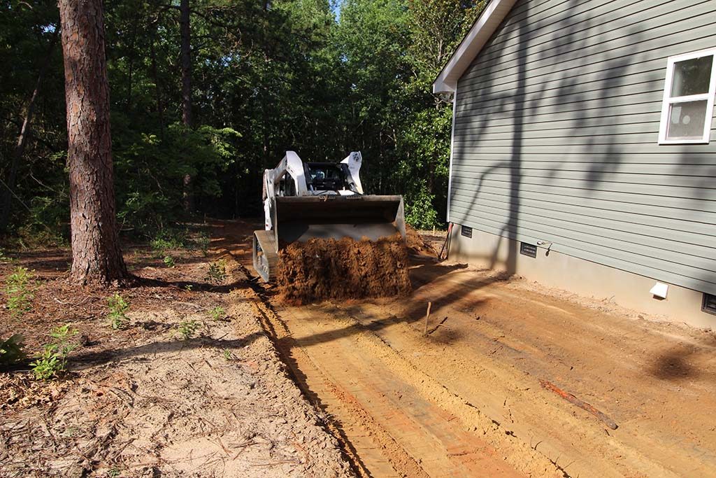 Land Grading, Residential Landscaping in Pinebluff NC