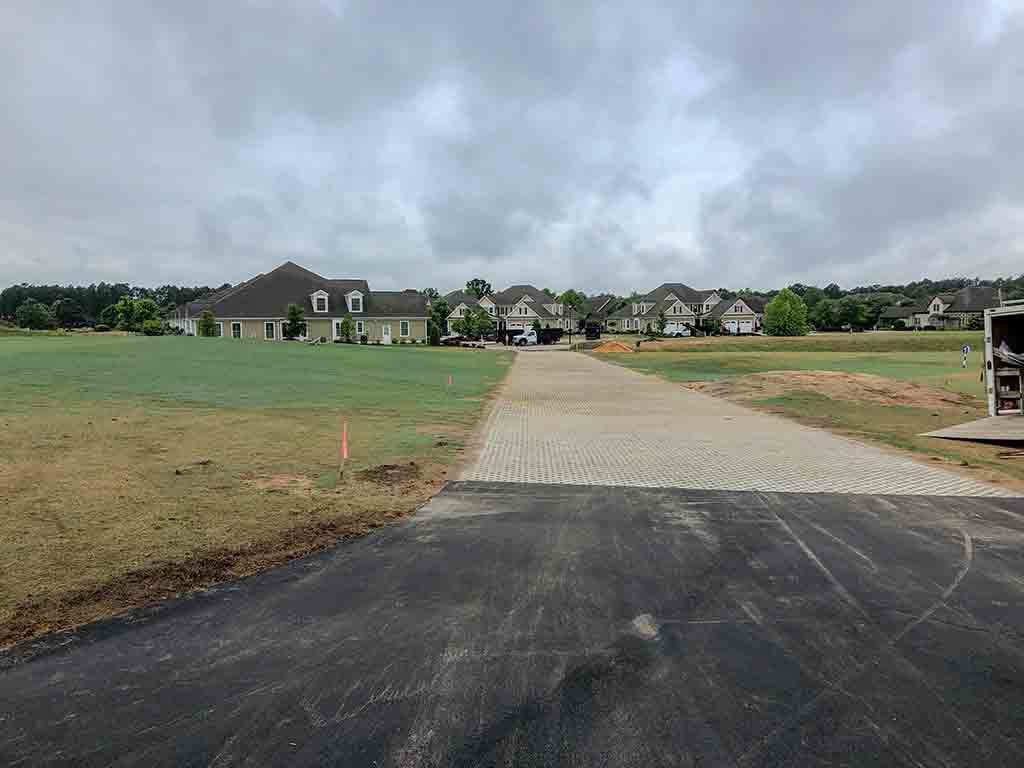 Golf Course Emergency Access Road by Brook Hauling, Grading & Landscaping, LLC