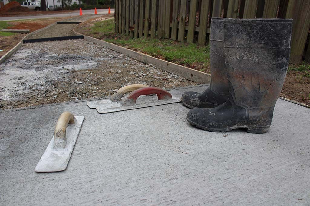 Concrete Sidewalk Paving, Pinehurst NC